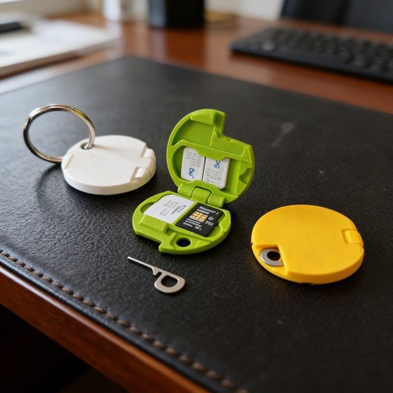 Home Assistant Sd - 3D-geprinte SIM- en TF-kaart houder, draagbare