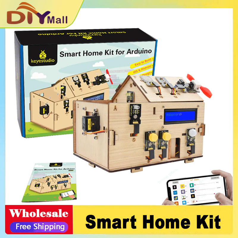 Home Automation Diy Kit - Keyestudio Smart IoT Home Kit met