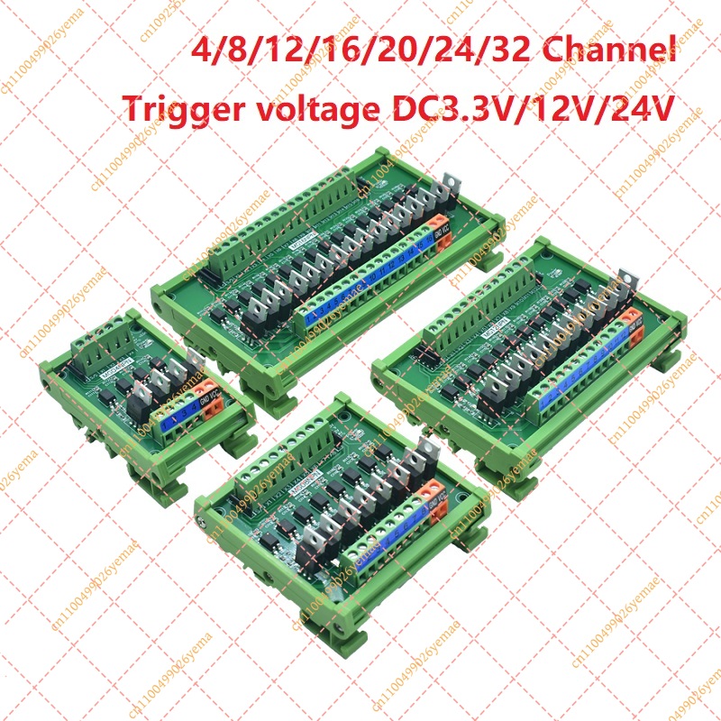 Relay 8 Channel Board - PLC-uitgangsversterker Solid State Relay Board 4/8/12/16/20/24/32