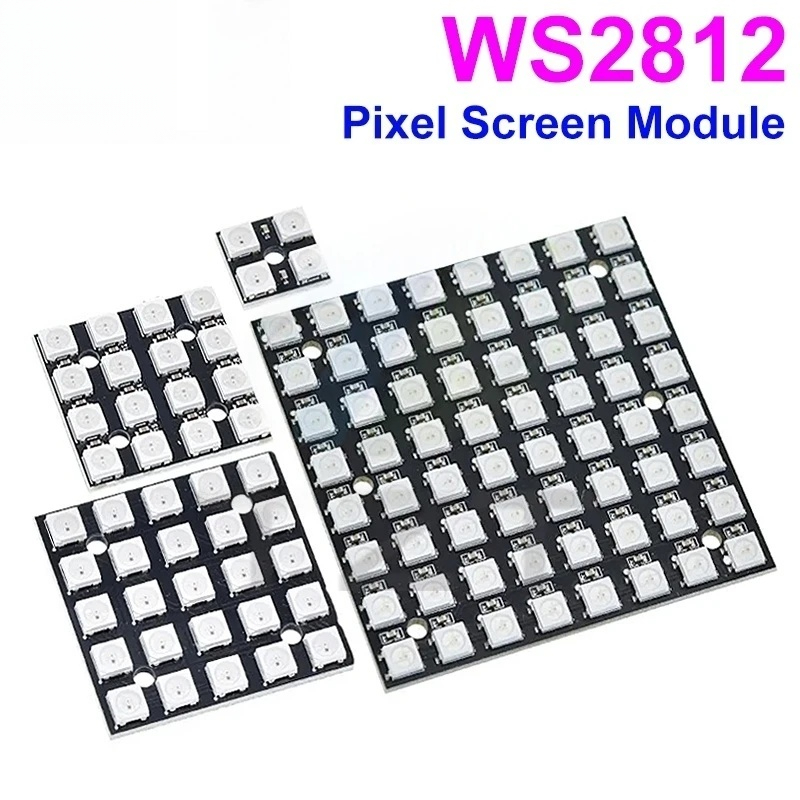 Rgb Led Matrix 8X8 - NIEUWE WS2812 LED 5050 RGB 8x8