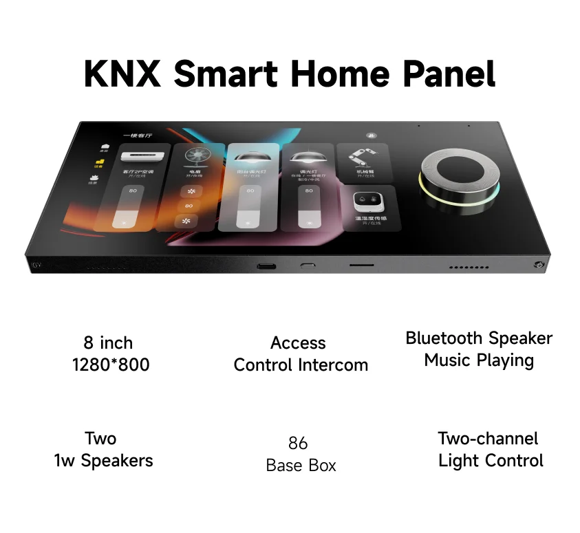 8-inch IPS-scherm 1280*800, M2 - Home Automation System Design recensie en prijs