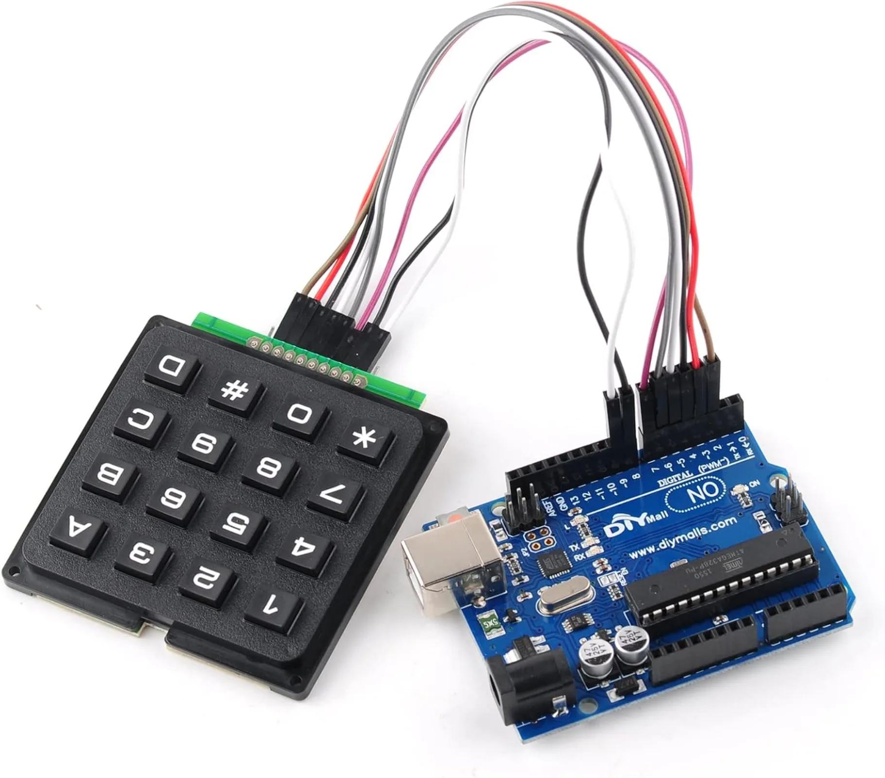 4x4 Matrix Membrane Keypad 16- - Home Automation Arduino recensie en prijs