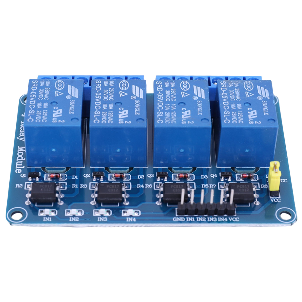5V 12V 4 Kanaals Relaisbord me - Home Automation Arduino recensie en prijs