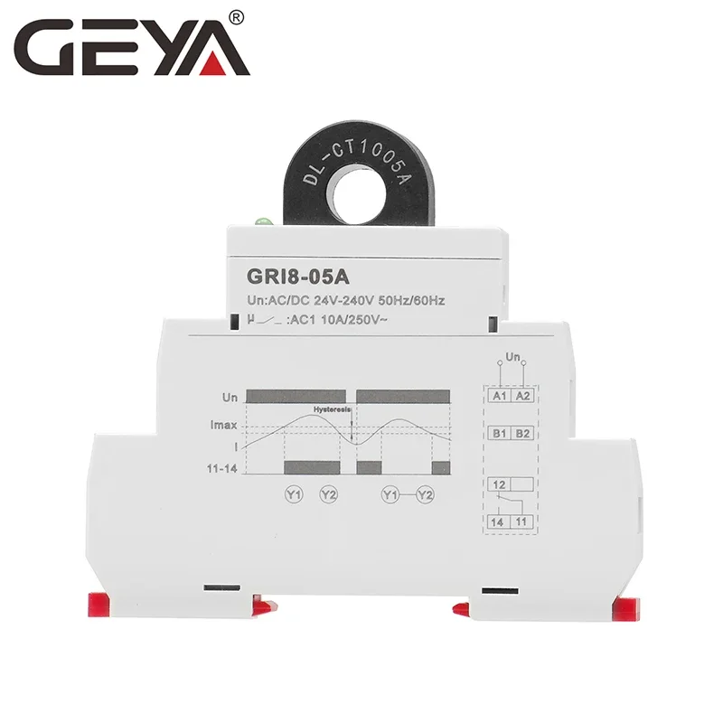 GEYA GRI8-05 AC OF DC-stroombe - Shelly Relay Module recensie en prijs