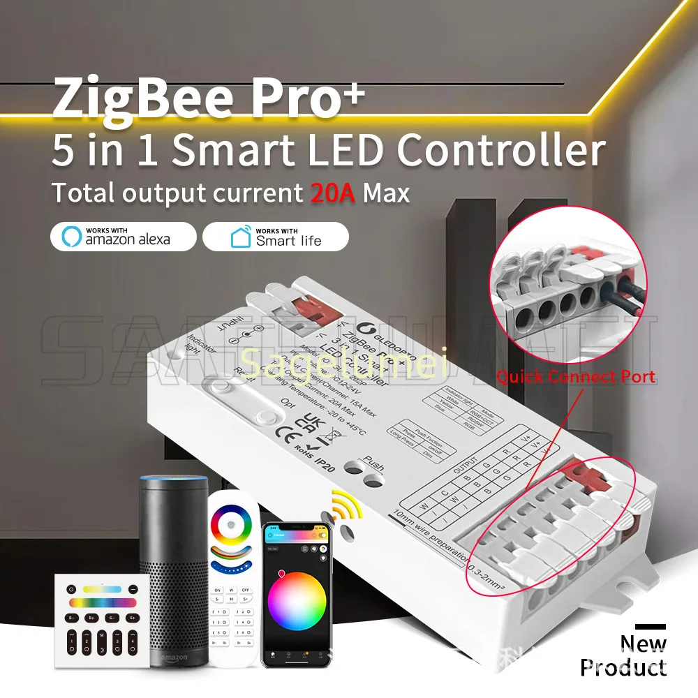 GLEDOPTO GL-C-201P/202P/203/60 - Zigbee Coordinator Stick recensie en prijs
