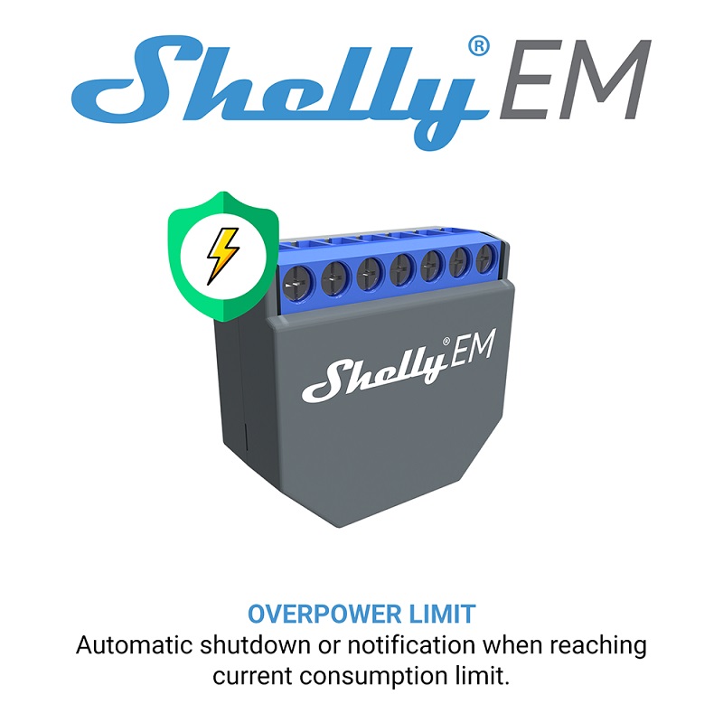 SHELLY EM Wifi Smart Life Cont - Shelly Relay Module recensie en prijs