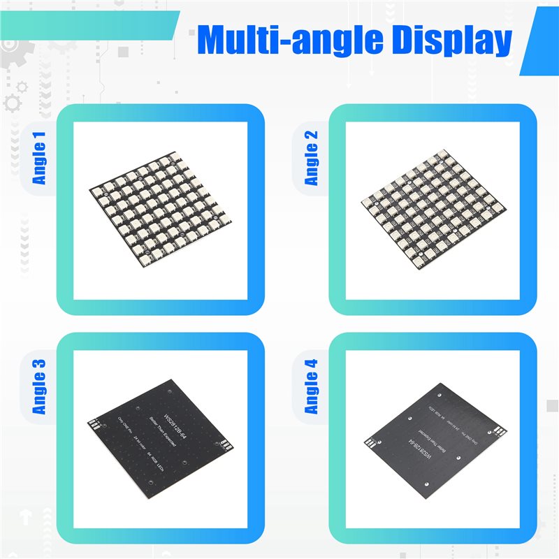 AT82-WS2812 LED 5050 RGB 8X8 L - Rgb Led Matrix 8X8 recensie en prijs