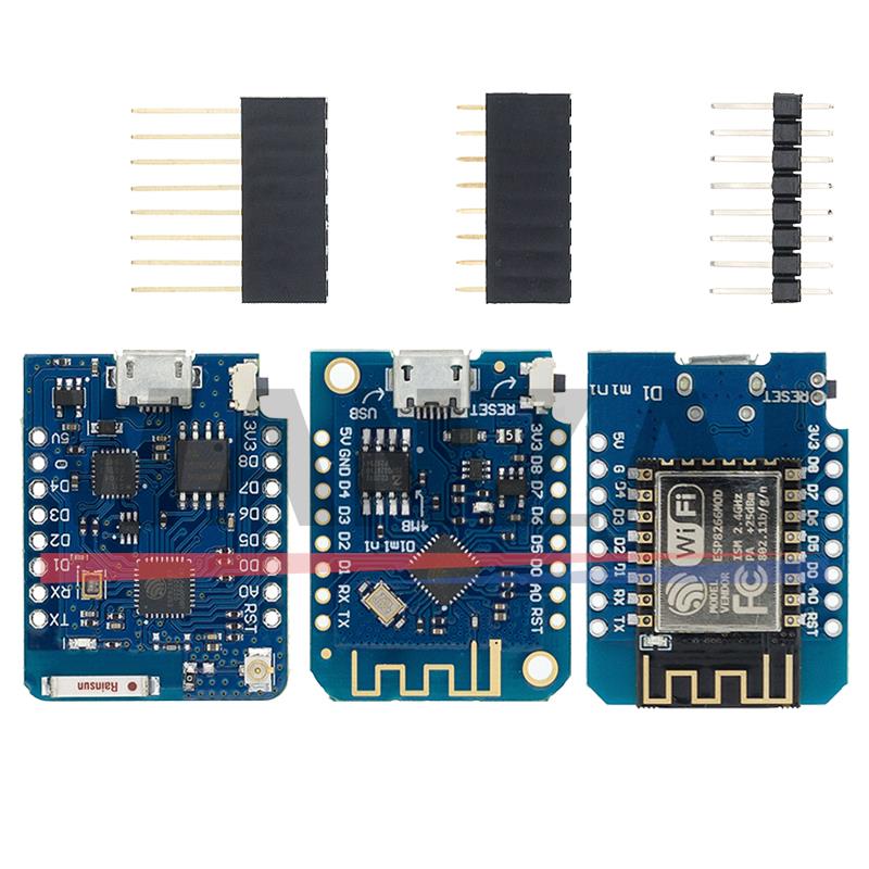 WeMos D1 Mini Pro V3.0.0 Bytes - Esp8266 Nodemcu Board recensie en prijs