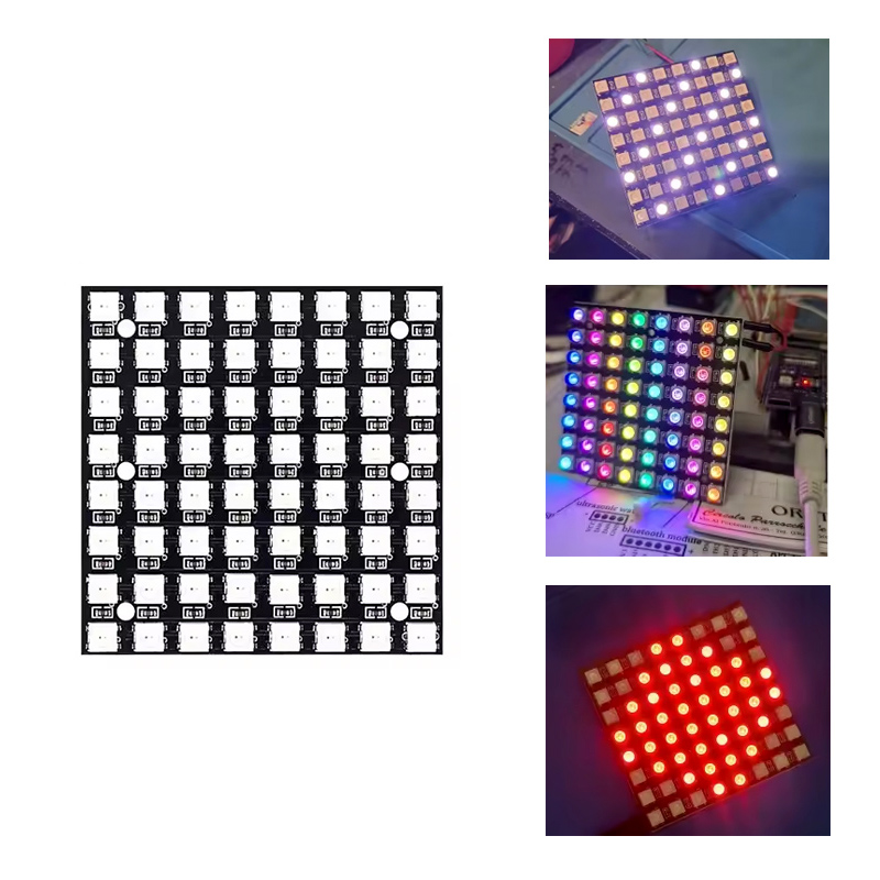 WS2812 LED 5050 RGB 8x8 64-bit - Rgb Led Matrix 8X8 recensie en prijs