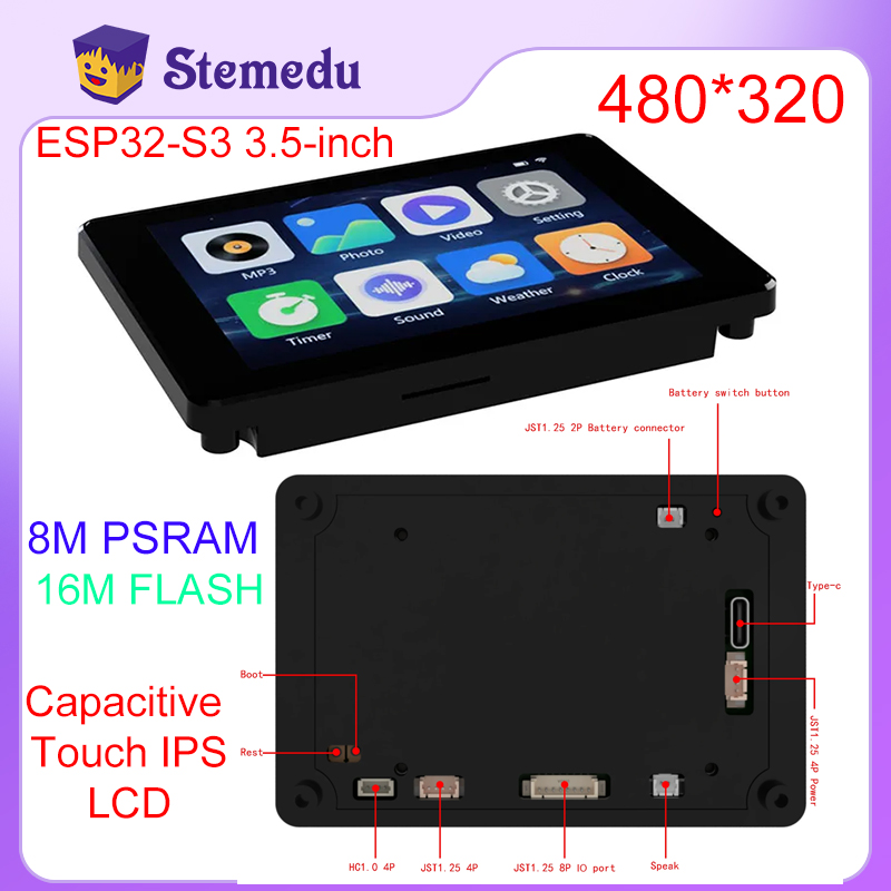 Mini ESP32-S3 3.5Inch Capaciti - Home Automation Arduino recensie en prijs