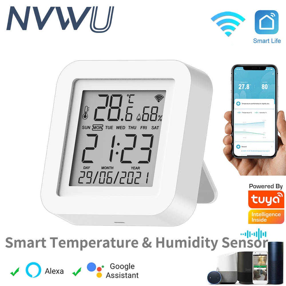 Tuya WIFI temperatuur- en voch - Home Automation Technology recensie en prijs