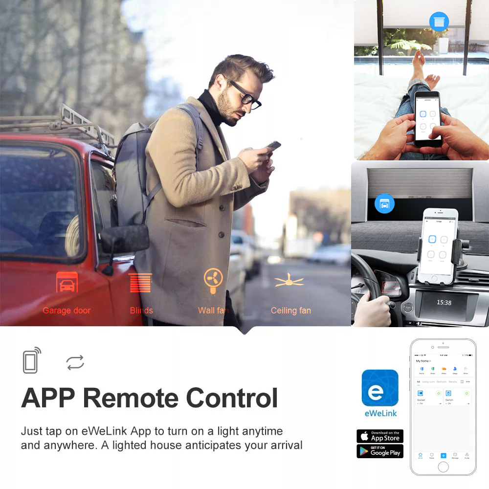 4CH EWelink Smart WiFi Relais  - Home Automation Ideas recensie en prijs