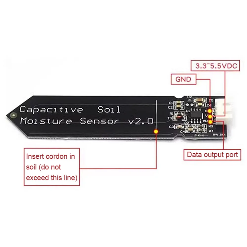 5/10PCS Capacitieve Bodemvocht - Home Automation Arduino recensie en prijs