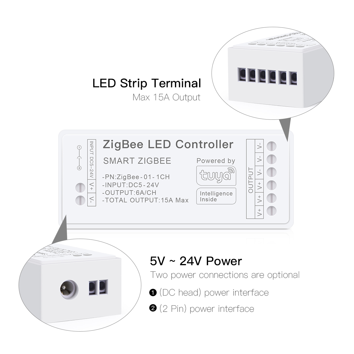 Zigbee 3.0 WiFi LED Controller - Zigbee Coordinator Stick recensie en prijs