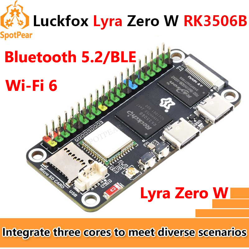 Luckfox Lyra Zero W RK3506B Ro - Pi Zero W Board recensie en prijs