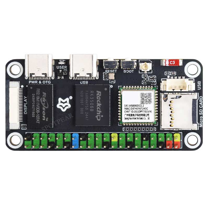 Luckfox Lyra Zero W RK3506B Ro - Pi Zero W Board recensie en prijs