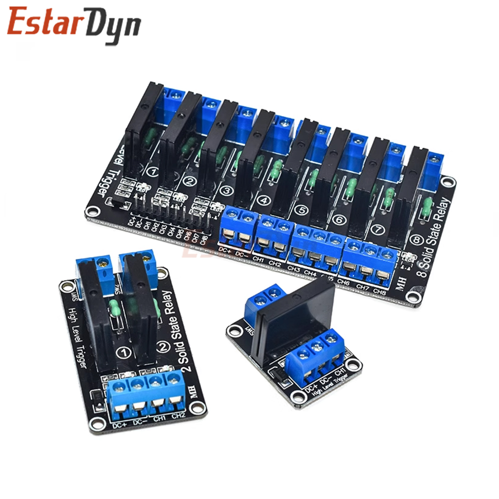 5V 1 2 4 8 Kanaals SSR G3MB-20 - Ethernet Module W5500 recensie en prijs