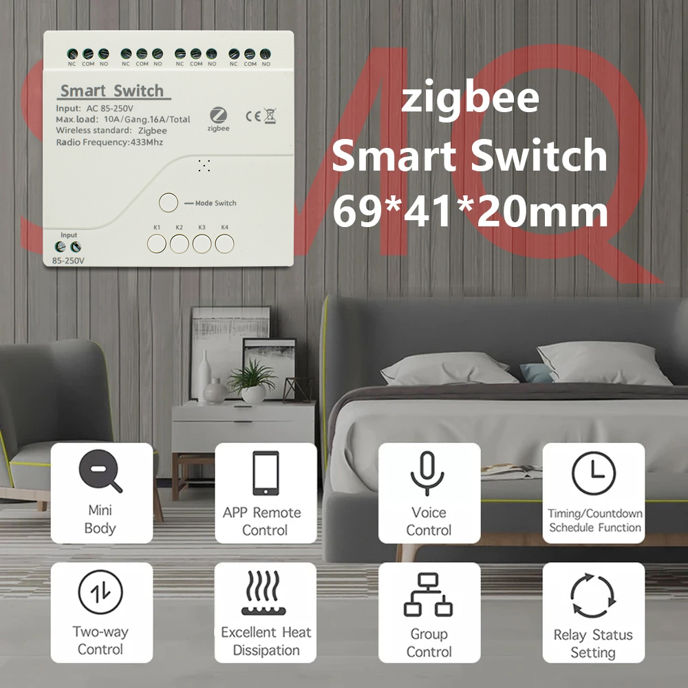Zigbee Smart Switch Wifi Relai - Home Automation Technology recensie en prijs