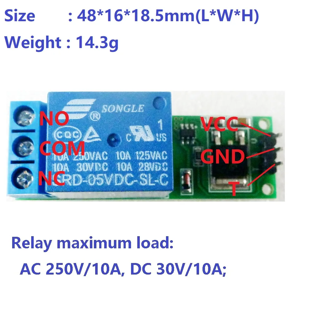 DC 6V 9V 12V 24V Flip-Flop Lat - Shelly Relay Module recensie en prijs