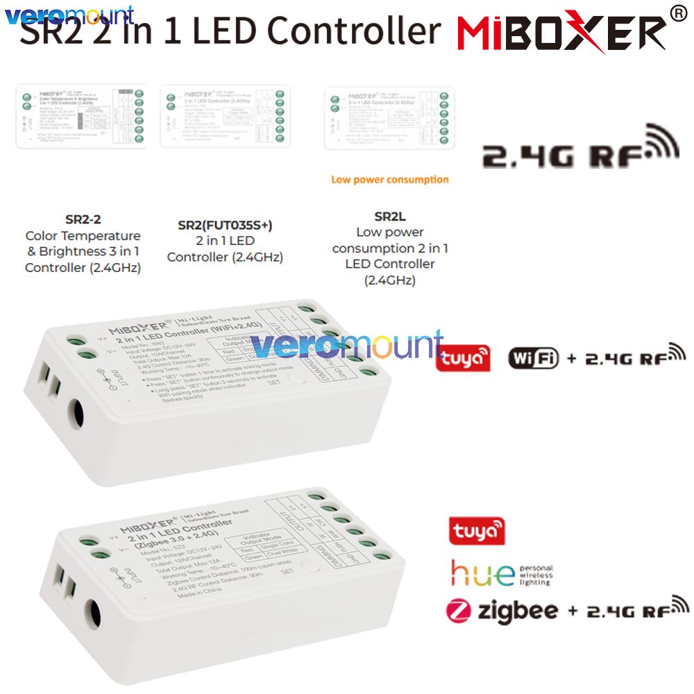 MiBoxer SR2 2.4G RF 2-in-1 SR2 - Zigbee Coordinator Stick recensie en prijs