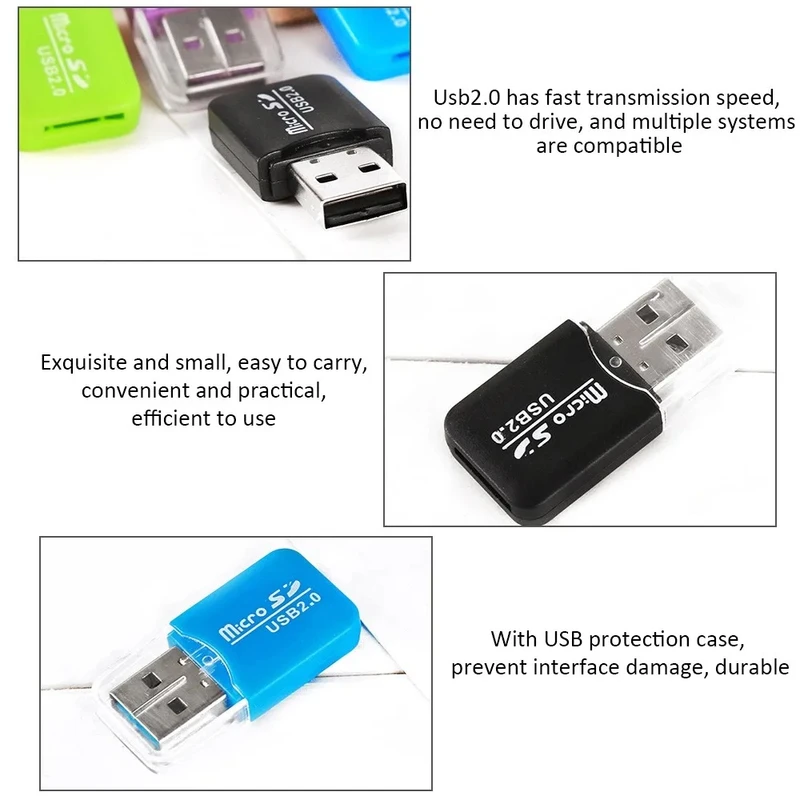 Draagbare Mini USB 2.0 TF micr - Home Assistant Sd recensie en prijs